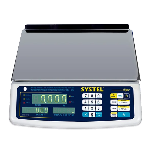 Balanza electrónica Clipse Systel