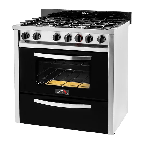 Cocina 6 hornallas Pro900 Motta