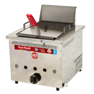Freidora Rápida de Mesa Tapa ace/inox Sol Real