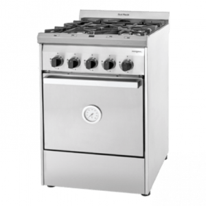 Cocina industrial 4 hornallas h. redondo Sol Real