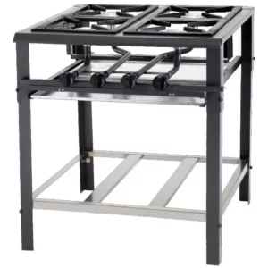 Anafe 4 Hornallas Fundición Sol Real