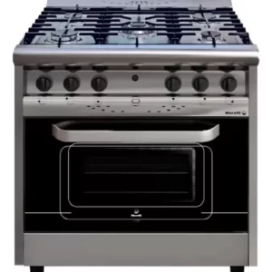 Cocina 5 hornallas Forza 900 Tapa de vidrio Morelli