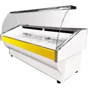 Batea 1.20m vidrio curvo Pedrazzoli