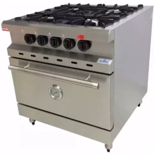 Cocina 4 hornallas super Rovesco
