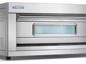 Horno eléctrico pizzero 2 bandejas Silcook