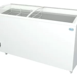 Conservadora de helado FAM 555 vidrio inclinado 5C