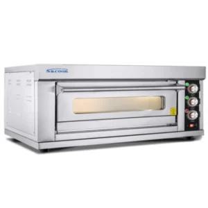Horno eléctrico pizzero 1 bandeja Silcook