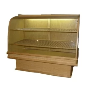 Mostrador panadero Car-Mar Vidrio curvo 1.4m